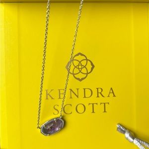 Kendra Scott pendant necklace amethyst